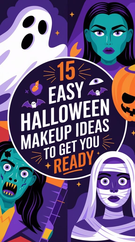 15 Easy Halloween Makeup Ideas to Get You Ready 2