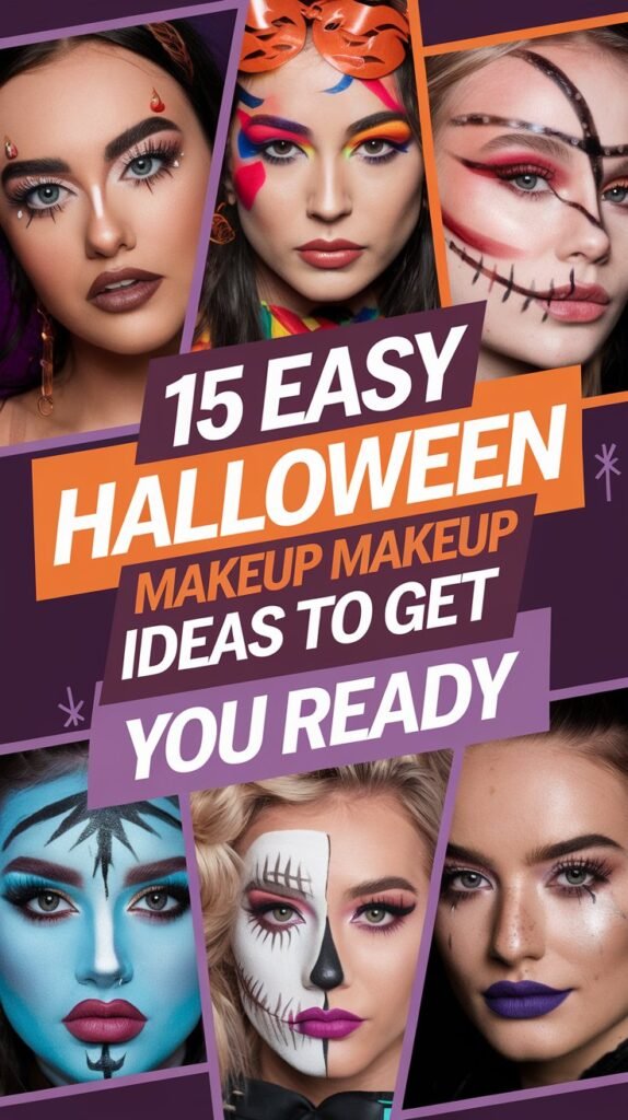 15 Easy Halloween Makeup Ideas to Get You Ready 4