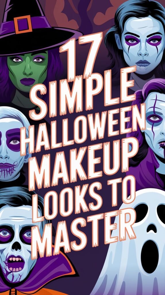 17 Simple Halloween Makeup Looks to Master 2