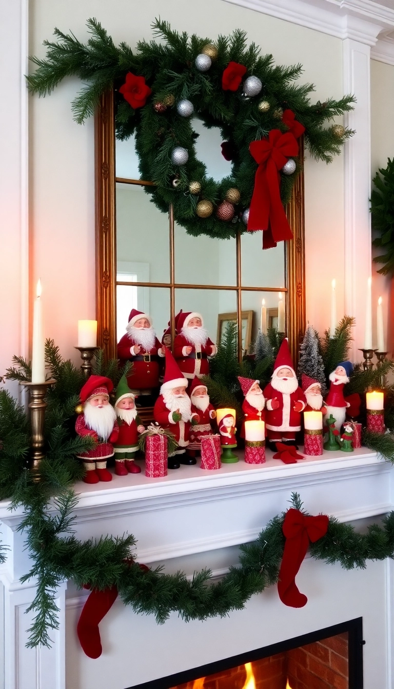 21 Old-Fashioned Christmas Decorating Ideas That'll Bring Back the Holiday Spirit 6 21 Old-Fashioned Christmas Decorating Ideas That'll Bring Back the Holiday Spirit (You Won't Believe #6!) - 3. Vintage Santa Claus Figurines