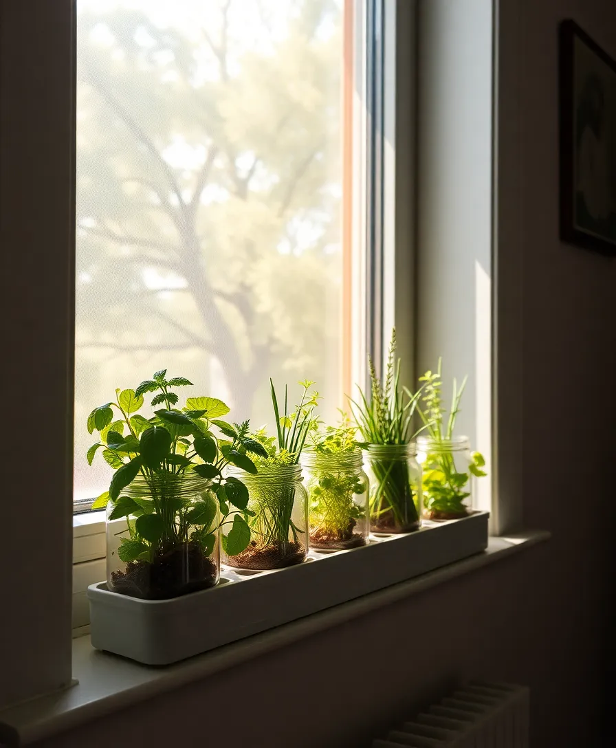 21 DIY Indoor Hydroponics Systems That Will Change Your Home Gardening Game Forever! 12 21 DIY Indoor Hydroponics Systems That Will Change Your Home Gardening Game Forever! - 9. Window Sill Hydroponics