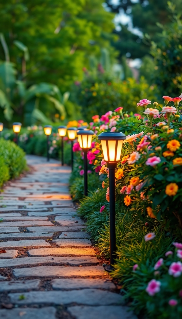 21 Extremely Beautiful Landscaping Design Ideas That Will Transform Your Yard! - 18. Pathway Lighting