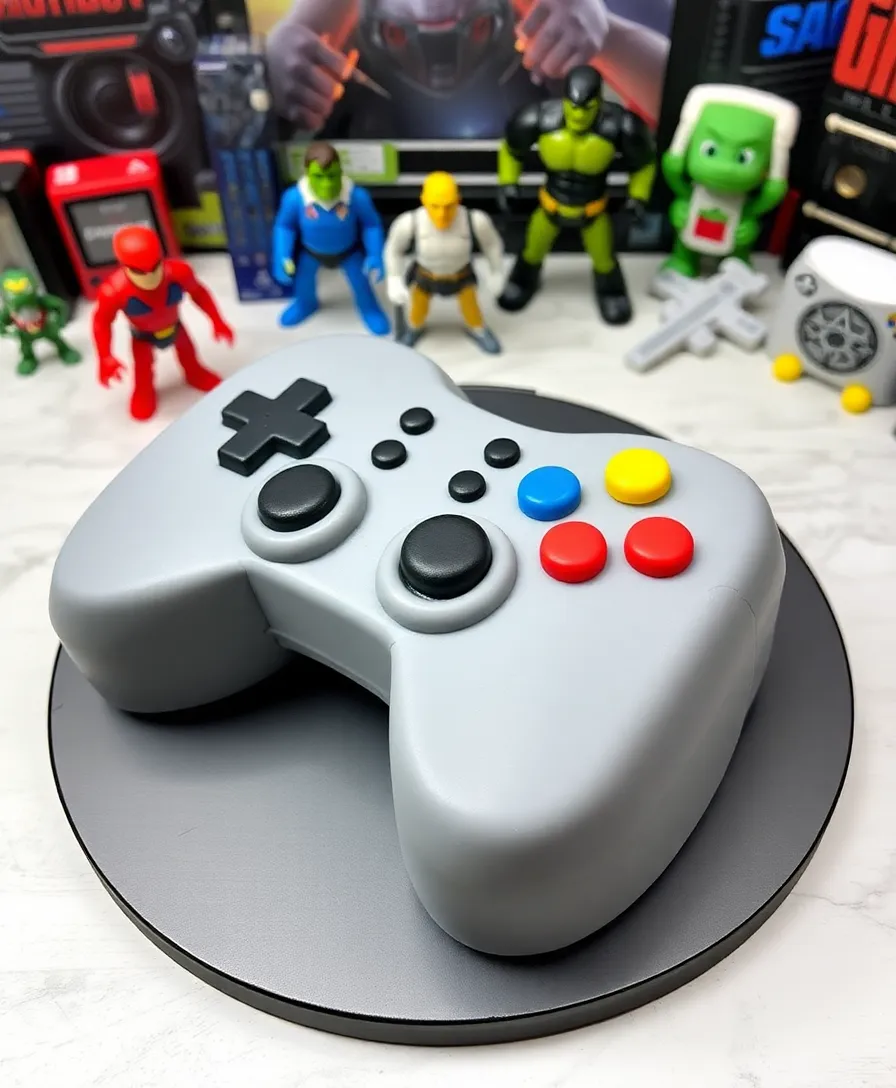 21 Hilarious Bento Cake Designs That Will Make You Laugh Out Loud! 22 21 Hilarious Bento Cake Designs That Will Make You Laugh Out Loud! - 19. The Game Controller Cake