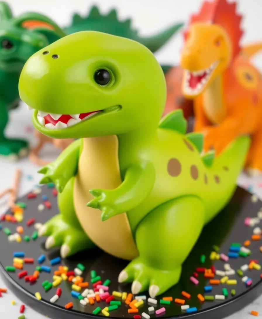 21 Hilarious Bento Cake Designs That Will Make You Laugh Out Loud! 7 21 Hilarious Bento Cake Designs That Will Make You Laugh Out Loud! - 4. The T-Rex Cake