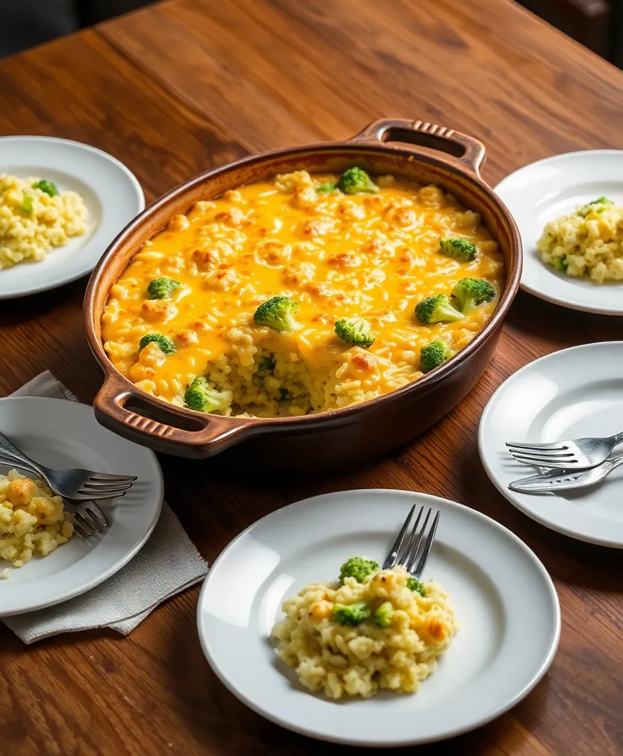 21 Easy Winter Dinner Recipes You'll Wish You Knew Sooner (Perfect for Busy Nights!) 10 21 Easy Winter Dinner Recipes You'll Wish You Knew Sooner (Perfect for Busy Nights!) - 7. Cheesy Broccoli and Rice Casserole