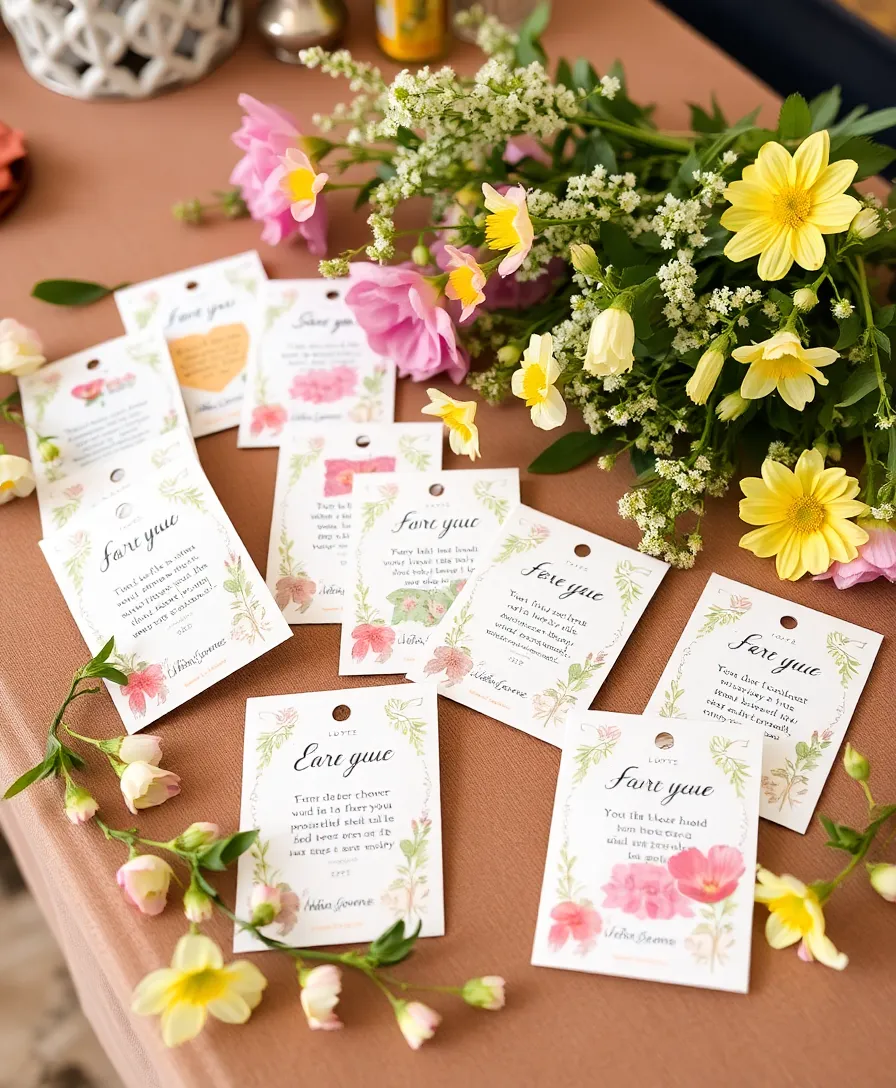 21 Heartfelt Memorial Service Decorations That Will Honor Your Loved One's Memory 14 21 Heartfelt Memorial Service Decorations That Will Honor Your Loved One's Memory! - 11. Personalized Memorial Seed Packets