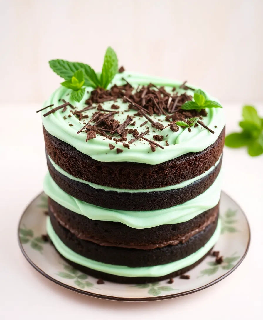 21 Gorgeous Easter Cakes You’ll Want to Bake This Spring! 23 21 Gorgeous Easter Cakes You’ll Want to Bake This Spring! - 20. Mint Chocolate Cake