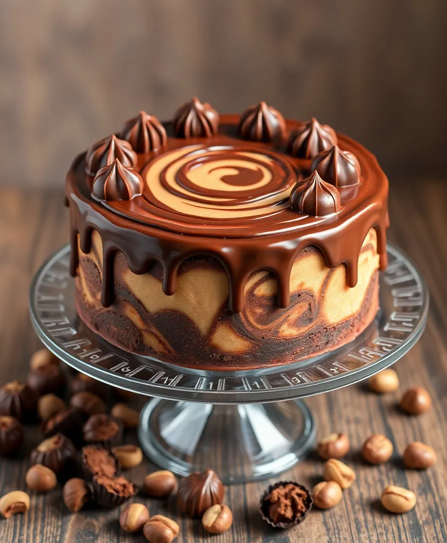 21 Gorgeous Easter Cakes You’ll Want to Bake This Spring! 20 21 Gorgeous Easter Cakes You’ll Want to Bake This Spring! - 17. Nutella Swirl Cake