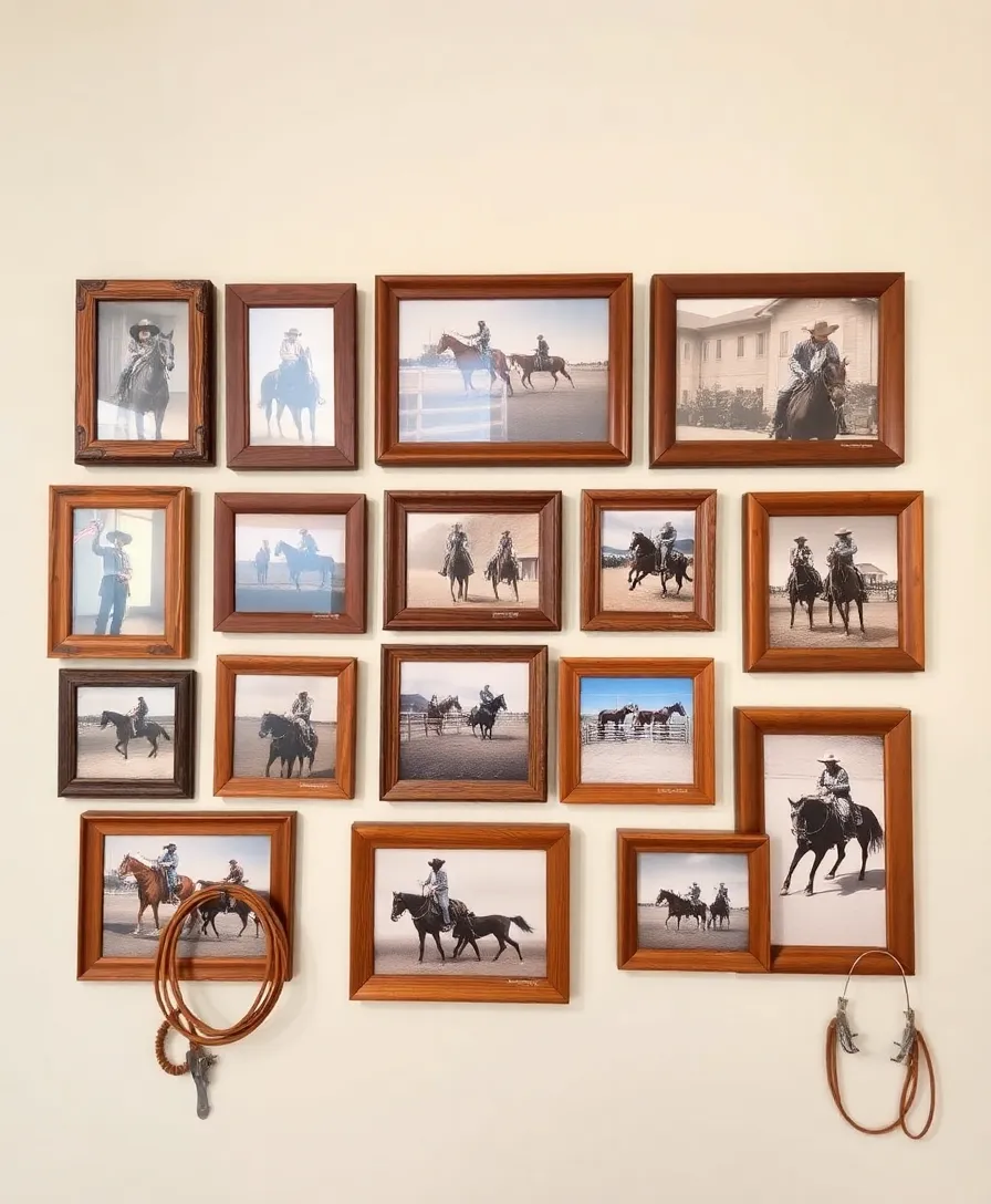 21 Vintage Western Decor Ideas That'll Make You Feel Like a True Cowboy! 9 21 Vintage Western Decor Ideas That'll Make You Feel Like a True Cowboy! - 6. Western Art and Photography