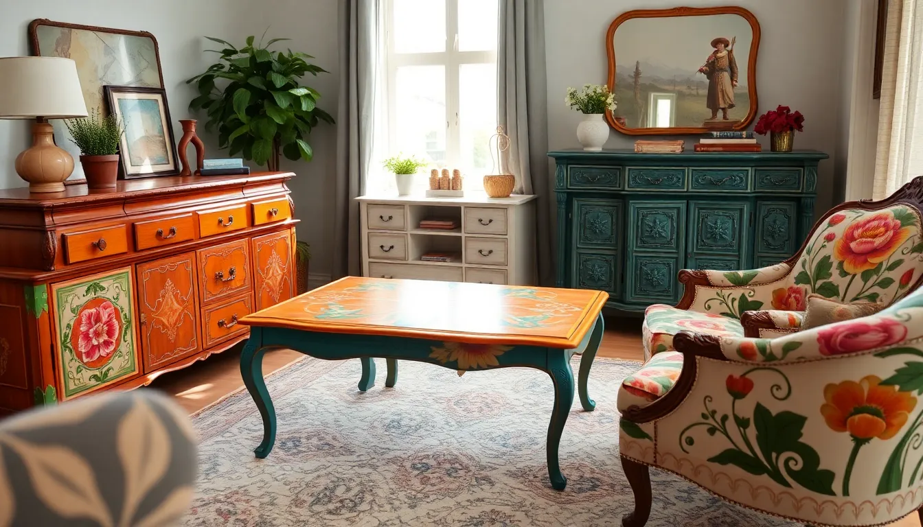 21 Stunning Hand-Painted Furniture Ideas That'll Transform Your Home 1 21 Stunning Hand-Painted Furniture Ideas That'll Transform Your Home (You Won't Believe #10!)