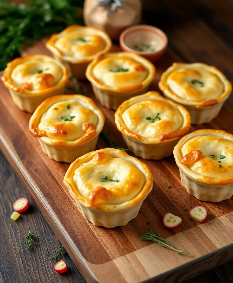 21 Easy Winter Dinner Recipes You'll Wish You Knew Sooner (Perfect for Busy Nights!) 11 21 Easy Winter Dinner Recipes You'll Wish You Knew Sooner (Perfect for Busy Nights!) - 8. Mini Chicken Pot Pies
