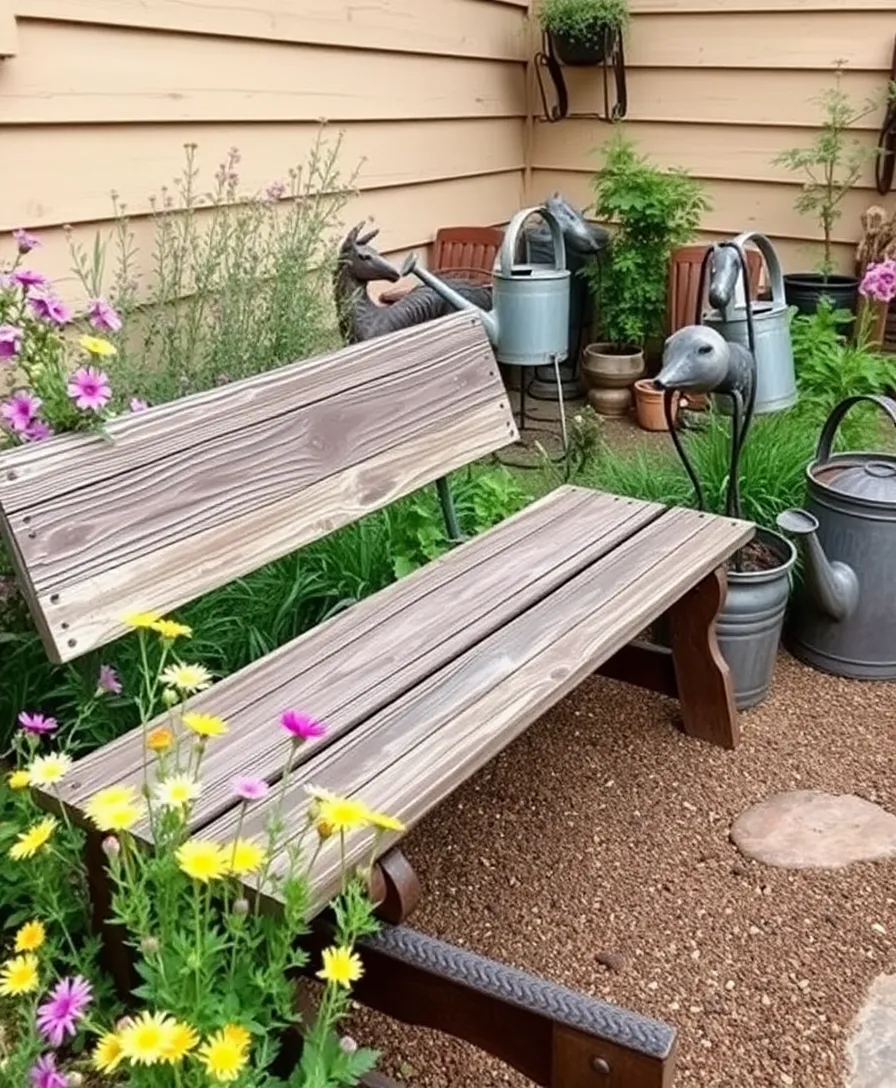 21 Vintage Western Decor Ideas That'll Make You Feel Like a True Cowboy! 16 21 Vintage Western Decor Ideas That'll Make You Feel Like a True Cowboy! - 13. Rustic Outdoor Decor