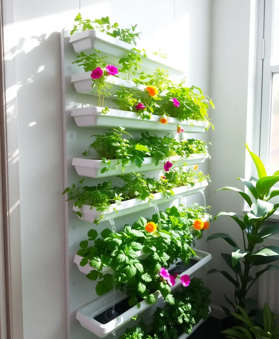 21 DIY Indoor Hydroponics Systems That Will Change Your Home Gardening Game Forever! 4 21 DIY Indoor Hydroponics Systems That Will Change Your Home Gardening Game Forever! - 1. Vertical Garden Hydroponics