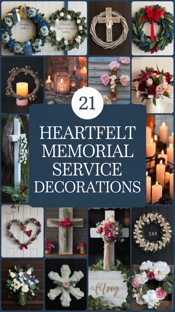 21 Heartfelt Memorial Service Decorations That Will Honor Your Loved One's Memory 25
