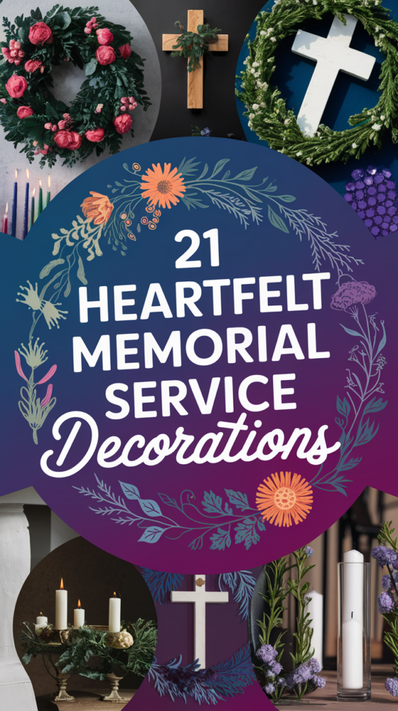 21 Heartfelt Memorial Service Decorations That Will Honor Your Loved One's Memory 2