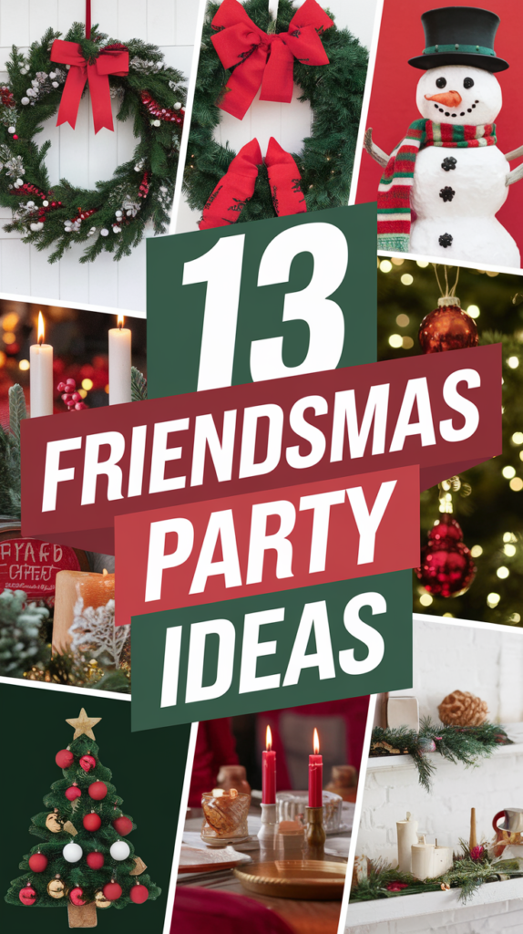 21 Friendsmas Party Ideas to Celebrate with Friends 26
