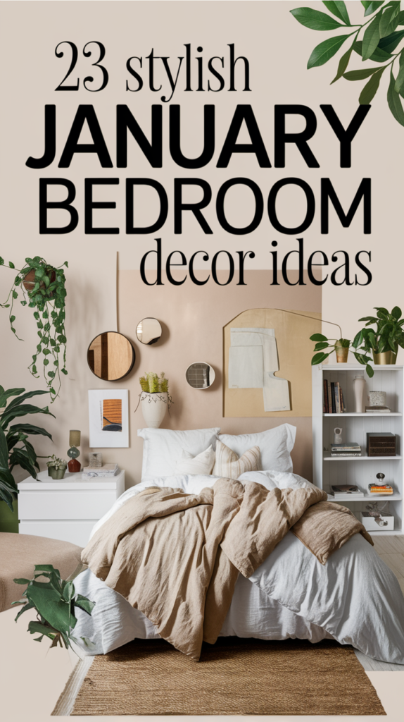 23 Stylish January Bedroom Decor Ideas That Will Make You Want to Stay in Bed Forever! 2