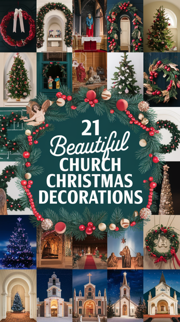 21 Beautiful Church Christmas Decorations to Inspire the Spirit of the Season 4