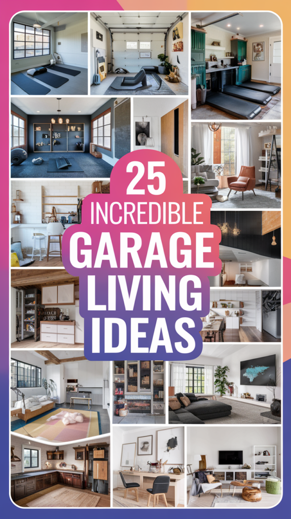 25 Incredible Garage Living Ideas That'll Make You Want to Move In 3