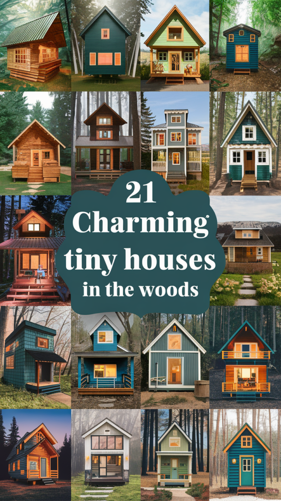 21 Charming Tiny Houses in the Woods That Redefine Rustic Living! 2
