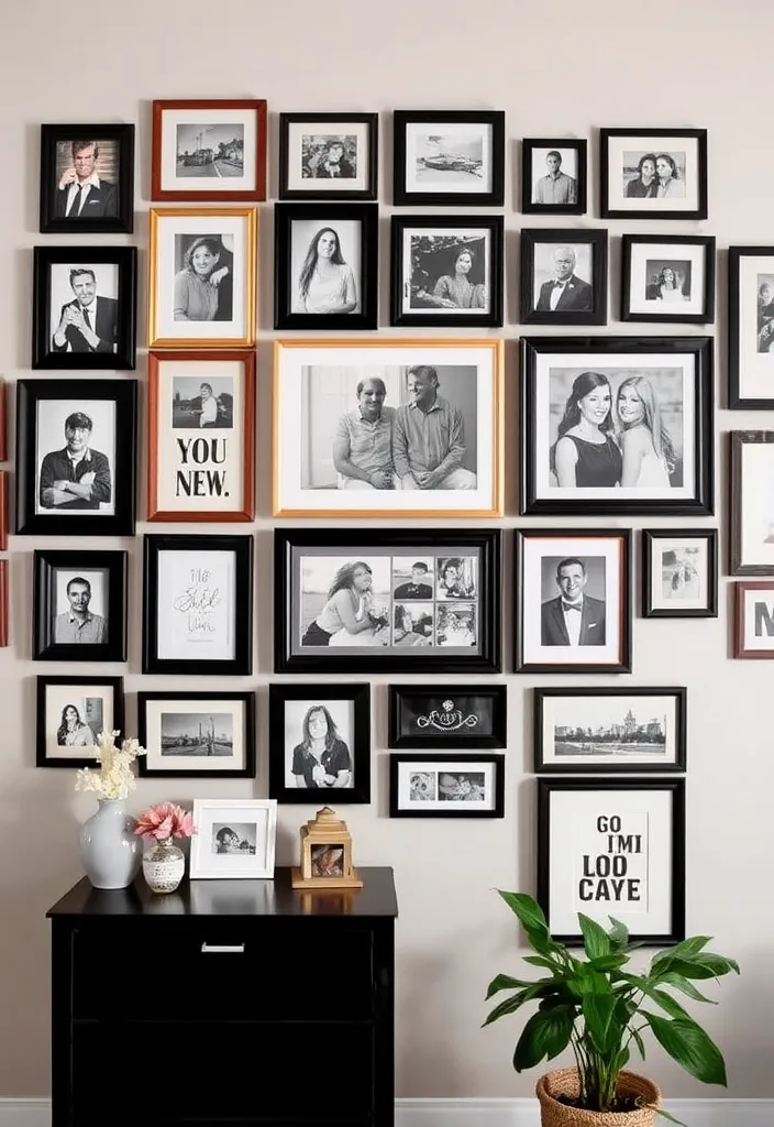 21 Valentine's Room Decor Ideas That'll Ignite Your Romantic Spirit 19 21 Valentine's Room Decor Ideas That'll Ignite Your Romantic Spirit (You Won't Believe #13!) - 16. Sweetheart Wall Gallery