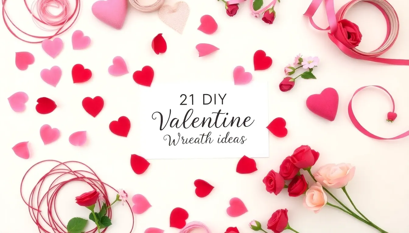 21 Easy DIY Valentine Wreath Ideas That Will Wow Your Guests! 1 21 Easy DIY Valentine Wreath Ideas That Will Wow Your Guests!