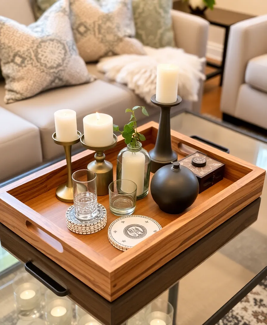 21 Classic Southern Home Decor Ideas That Will Make Your Living Room Feel Like a Warm Hug! 23 21 Classic Southern Home Decor Ideas That Will Make Your Living Room Feel Like a Warm Hug! - 19. Decorative Trays