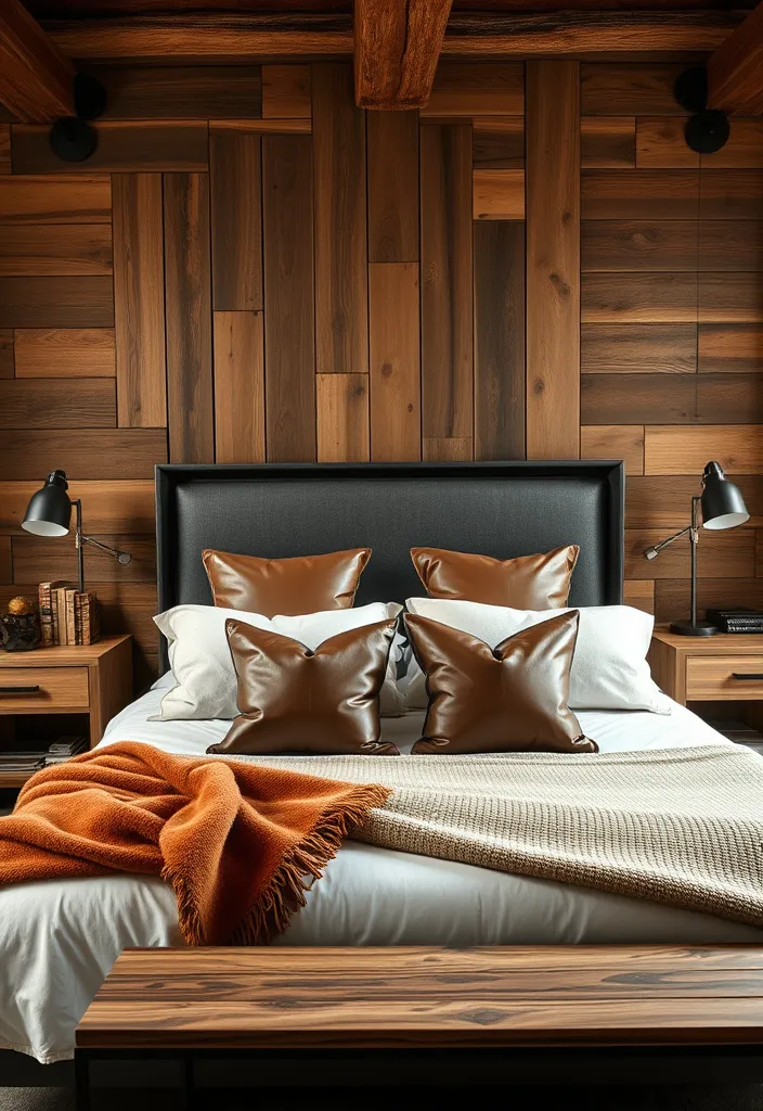 21 Unique Bedroom Designs That Will Transform Your Space Into a Dreamy Retreat! 18 21 Unique Bedroom Designs That Will Transform Your Space Into a Dreamy Retreat! - 15. Rustic Modern Fusion