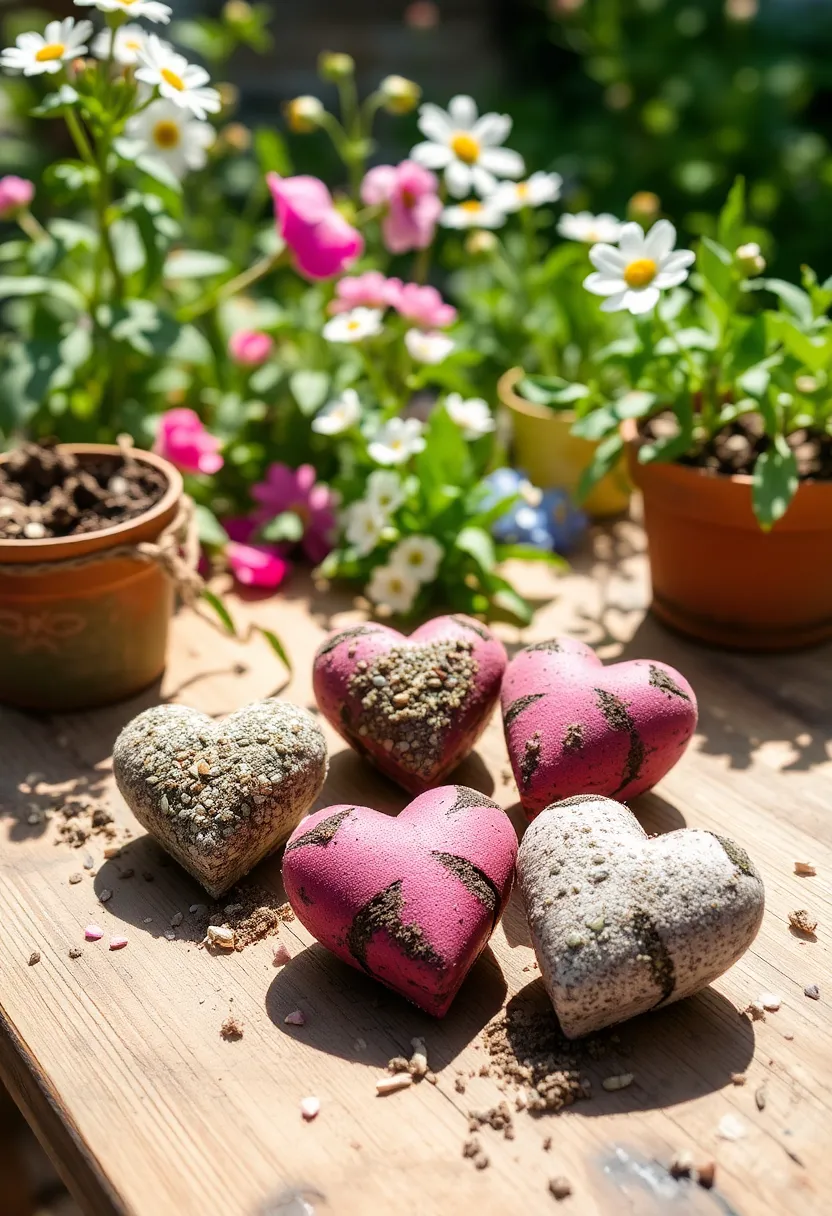 21 Adorable Valentine's Day Crafts for Kids That Will Melt Your Heart 10 21 Adorable Valentine's Day Crafts for Kids That Will Melt Your Heart (You Won't Believe #15!) - 7. Heart-Shaped Seed Bombs