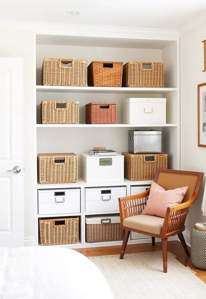 21 Bedroom Refresh Ideas That'll Make You Say 'Wow, I Need This!' 11 21 Bedroom Refresh Ideas That'll Make You Say 'Wow, I Need This!' - 8. Use Decorative Storage Solutions