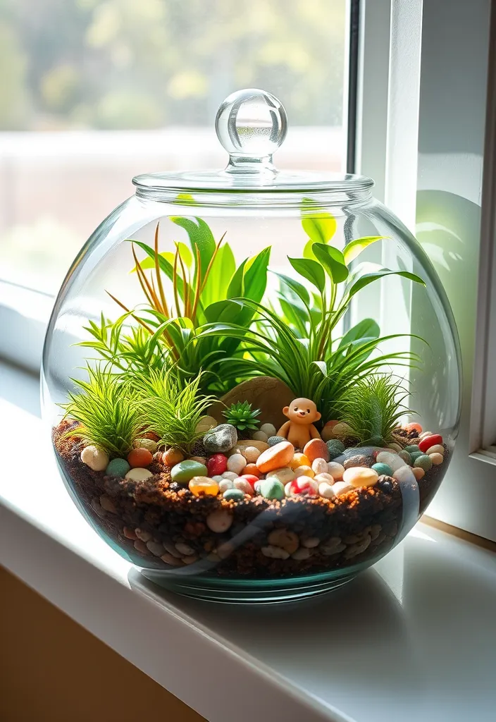 21 DIY Valentine's Gifts for Your Boyfriend That Will Make His Heart Melt! 8 21 DIY Valentine's Gifts for Your Boyfriend That Will Make His Heart Melt! - 5. DIY Terrarium