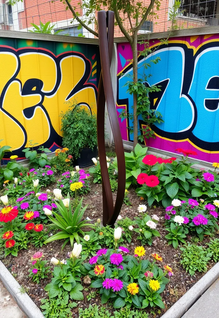 21 Small Garden Ideas to Transform Your Outdoor Space 11 21 Small Garden Ideas to Transform Your Outdoor Space (You Won't Believe #15!) - 8. Garden Art Installations