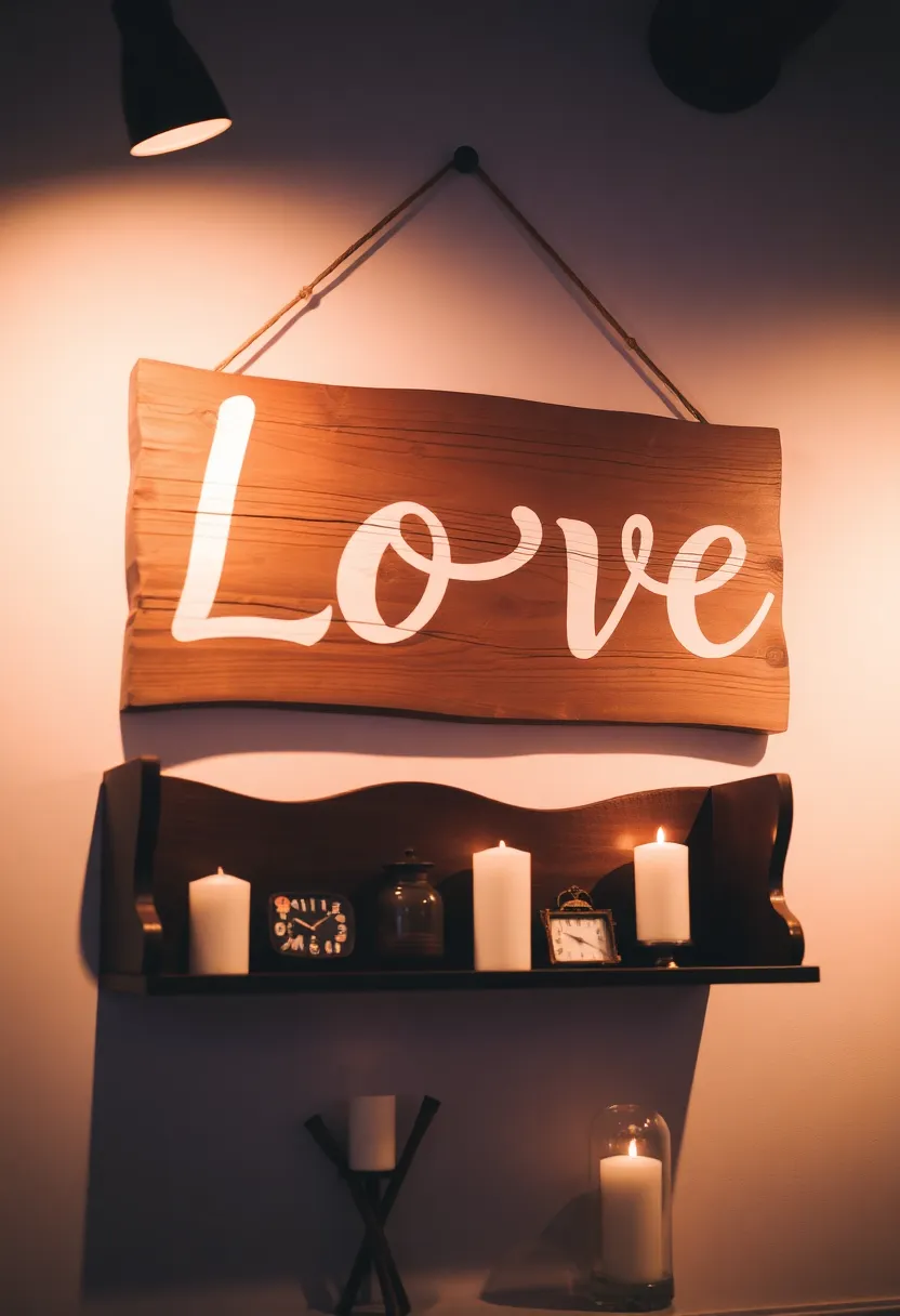 21 Primitive Valentine Decor Ideas That'll Make You Fall in Love with Your Home! 8 21 Primitive Valentine Decor Ideas That'll Make You Fall in Love with Your Home! - 4. Primitive Love Signs
