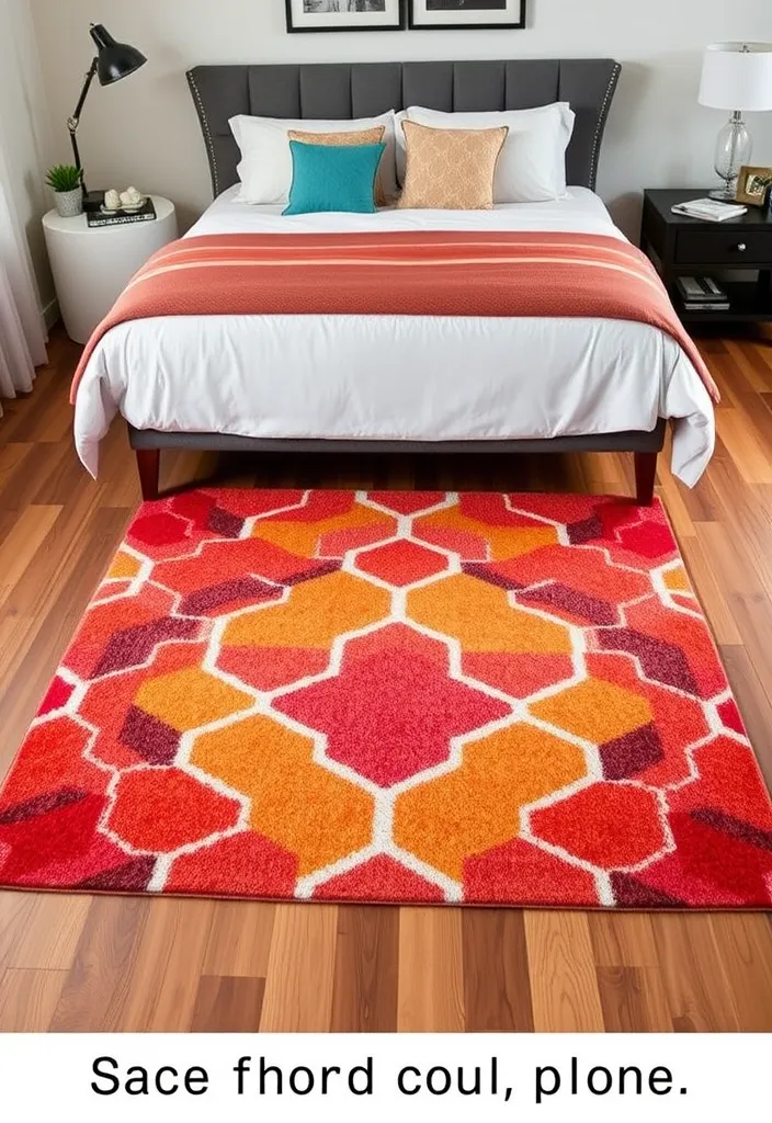 21 Bedroom Refresh Ideas That'll Make You Say 'Wow, I Need This!' 6 21 Bedroom Refresh Ideas That'll Make You Say 'Wow, I Need This!' - 3. Add a Statement Rug