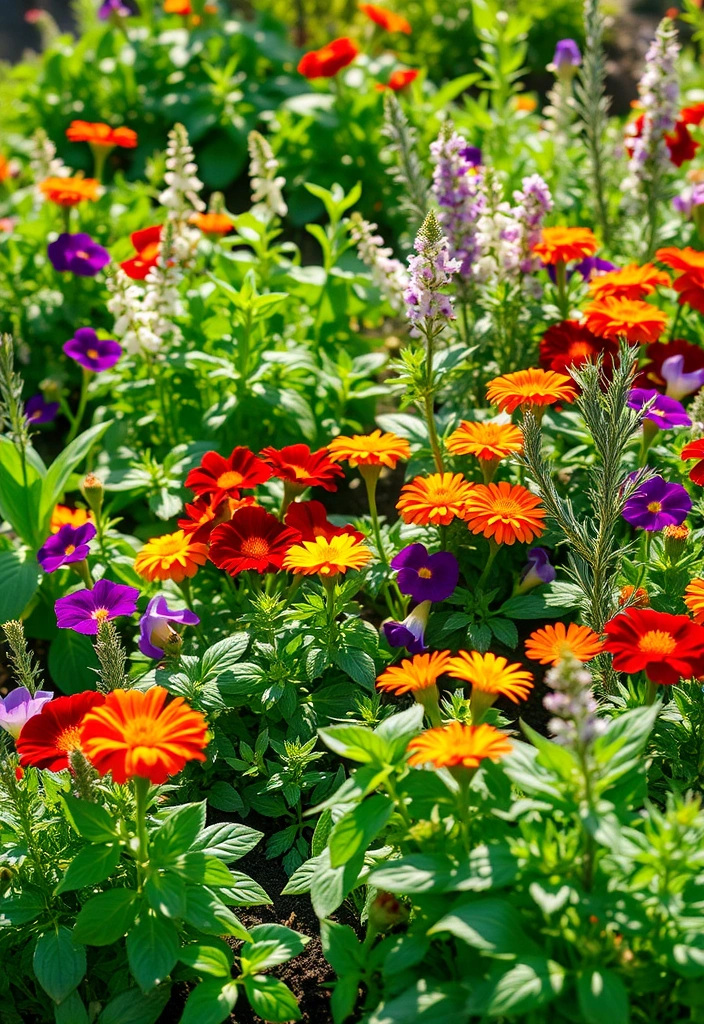 21 DIY Cut Flower Garden Layouts You Can Create This Weekend (#6 Will Surprise You!) 9 21 DIY Cut Flower Garden Layouts You Can Create This Weekend (#6 Will Surprise You!) - 6. The Surprise Herb-Flower Hybrid