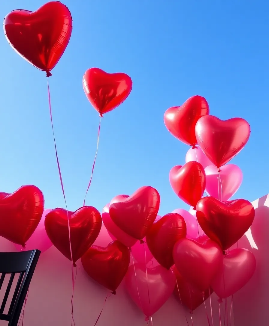 21 Adorable Valentine's Home Decor Ideas That'll Make Your Heart Skip a Beat! 11 21 Adorable Valentine's Home Decor Ideas That'll Make Your Heart Skip a Beat! - 8. Heart-Shaped Balloons