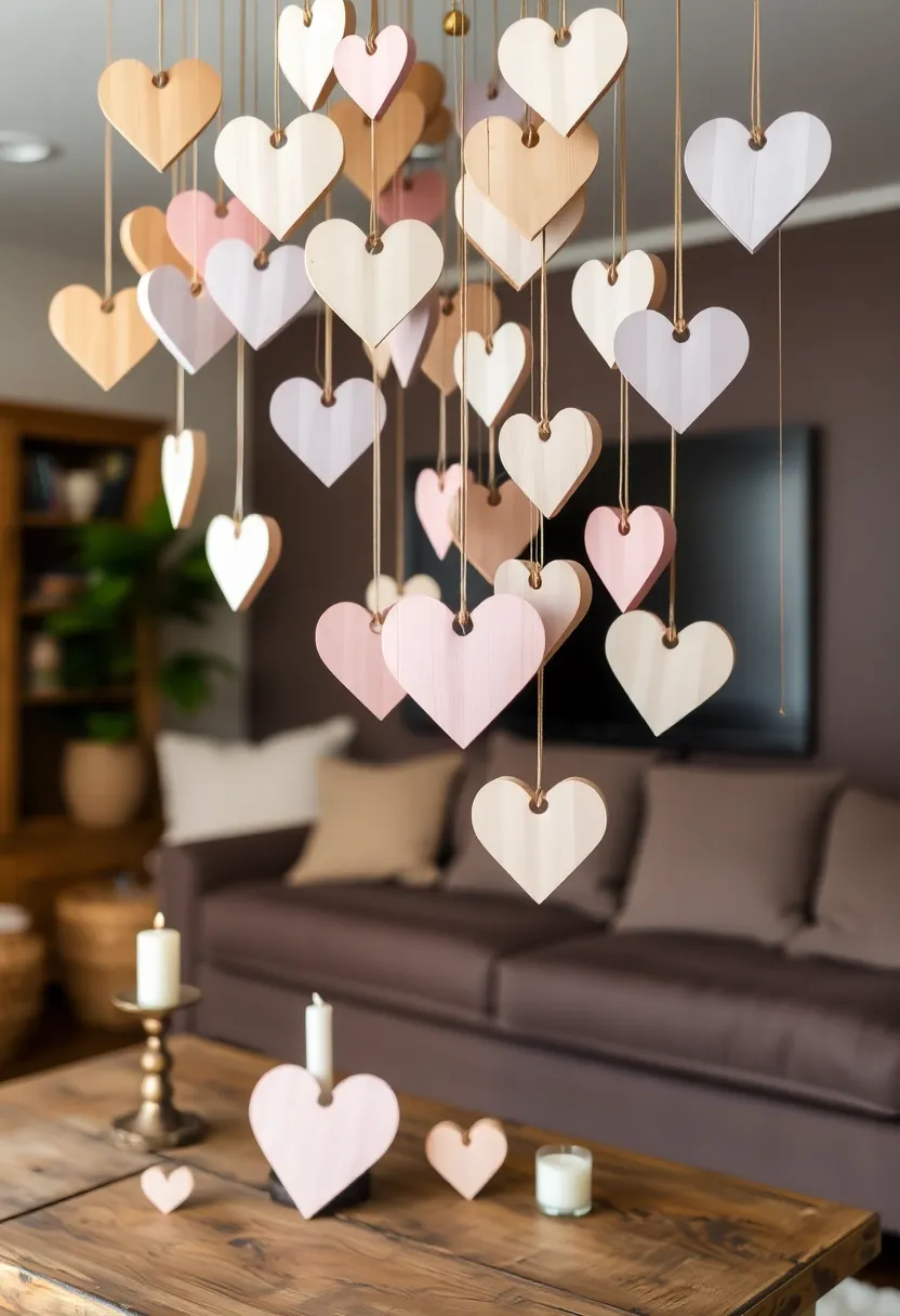 21 Primitive Valentine Decor Ideas That'll Make You Fall in Love with Your Home! 10 21 Primitive Valentine Decor Ideas That'll Make You Fall in Love with Your Home! - 6. Handcrafted Wooden Hearts
