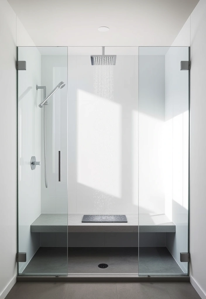 19 Luxury Bathroom Remodel Shower Ideas That Will Make You Feel Like Royalty! 6 19 Luxury Bathroom Remodel Shower Ideas That Will Make You Feel Like Royalty! - 3. Sleek Glass Enclosure