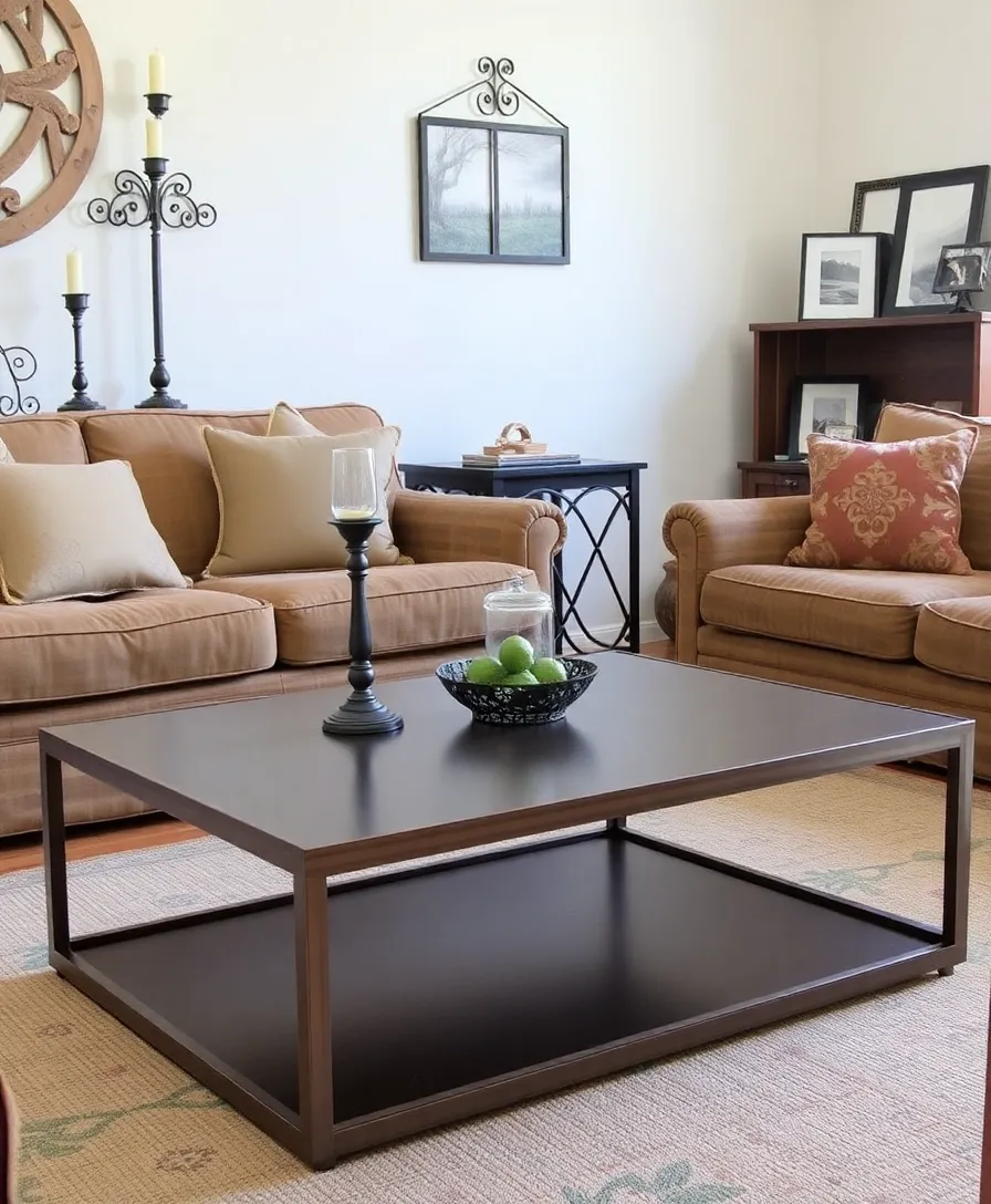 21 Modern Western Living Room Decor Ideas That Will Make You Feel Right at Home! 14 21 Modern Western Living Room Decor Ideas That Will Make You Feel Right at Home! - 9. Incorporating Metal Accents