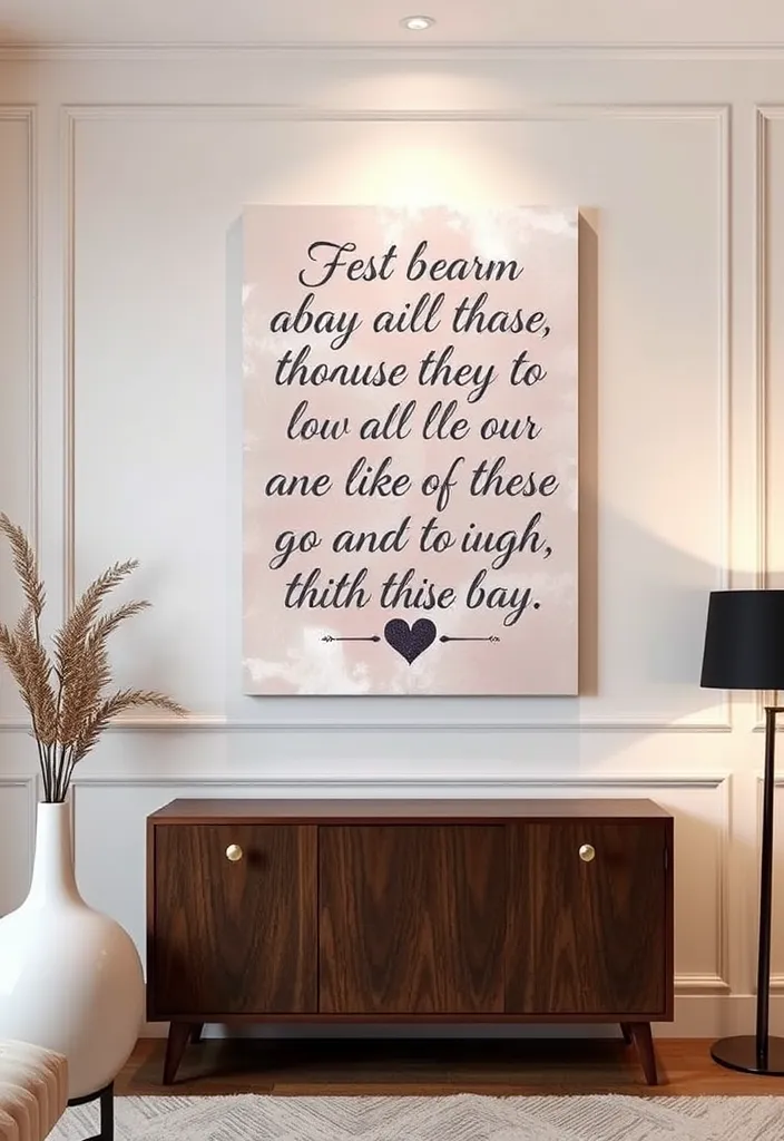 21 DIY Valentine's Gifts for Your Boyfriend That Will Make His Heart Melt! 18 21 DIY Valentine's Gifts for Your Boyfriend That Will Make His Heart Melt! - 15. Personalized Wall Art