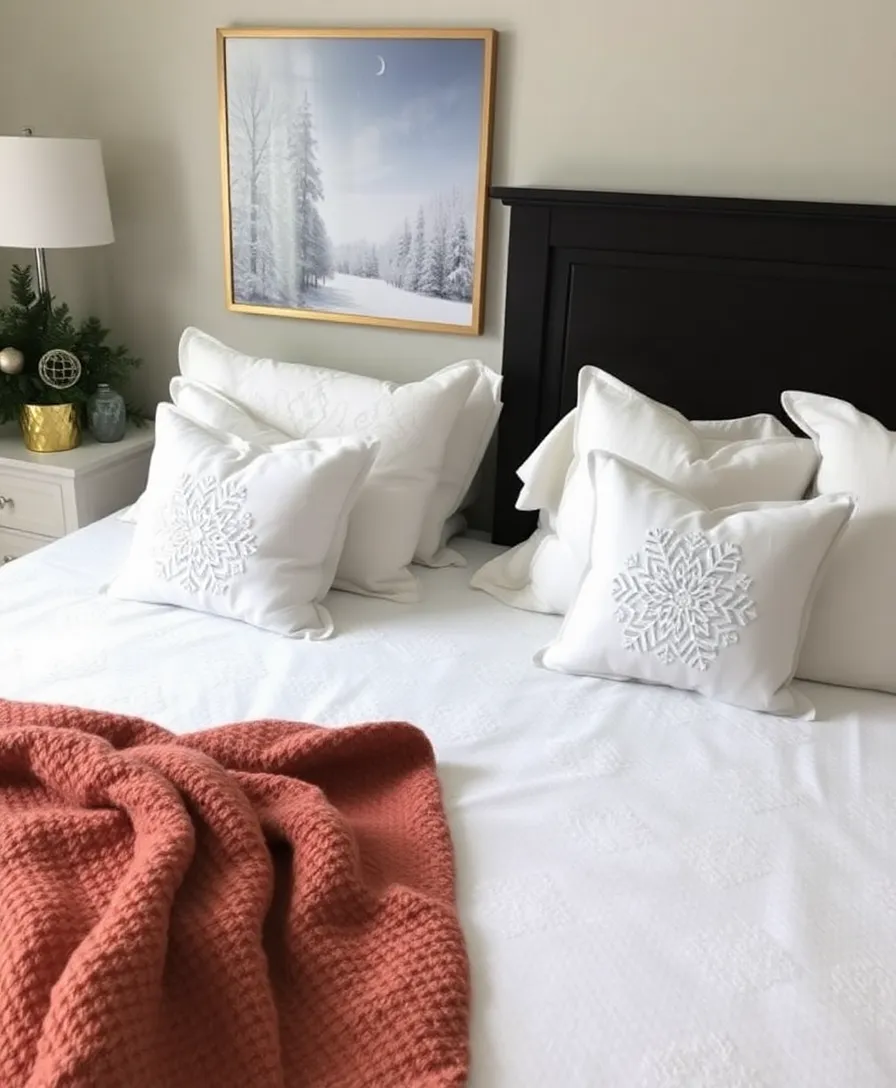 23 Stylish January Bedroom Decor Ideas That Will Make You Want to Stay in Bed Forever! 25 23 Stylish January Bedroom Decor Ideas That Will Make You Want to Stay in Bed Forever! - 21. Seasonal Decor Swaps