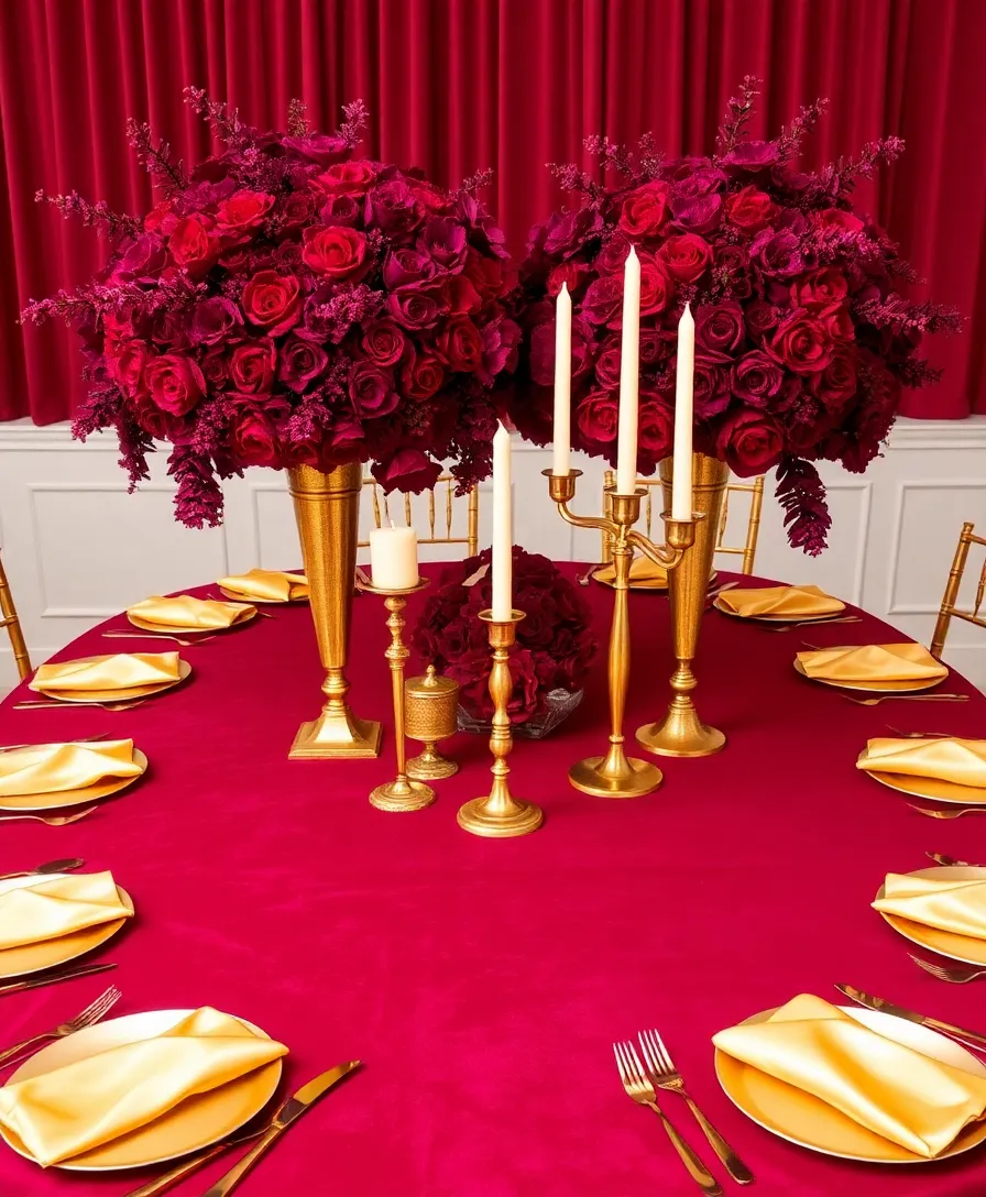 21 Valentine's Table Decor Ideas That Will Set the Mood for Love 12 21 Valentine's Table Decor Ideas That Will Set the Mood for Love (You Won't Believe #10!) - 5. Bold and Beautiful Color Palette