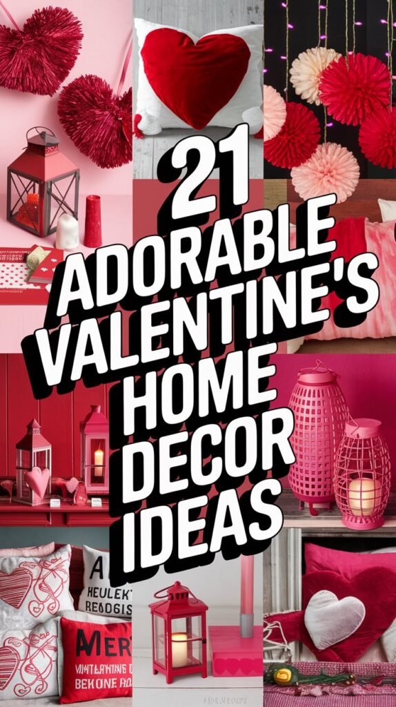21 Adorable Valentine's Home Decor Ideas That'll Make Your Heart Skip a Beat! 2
