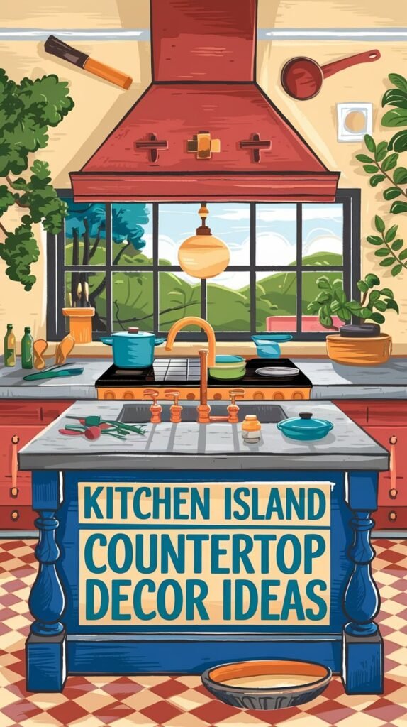 21 Kitchen Island Countertop Decor Ideas to Inspire Your Next Project! 26