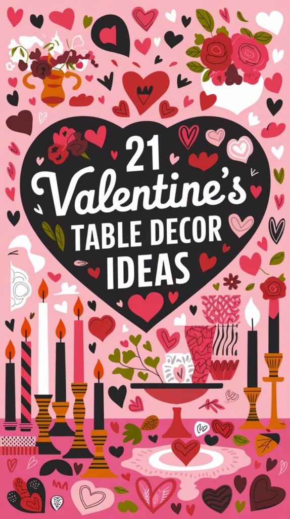 21 Valentine's Table Decor Ideas That Will Set the Mood for Love 7