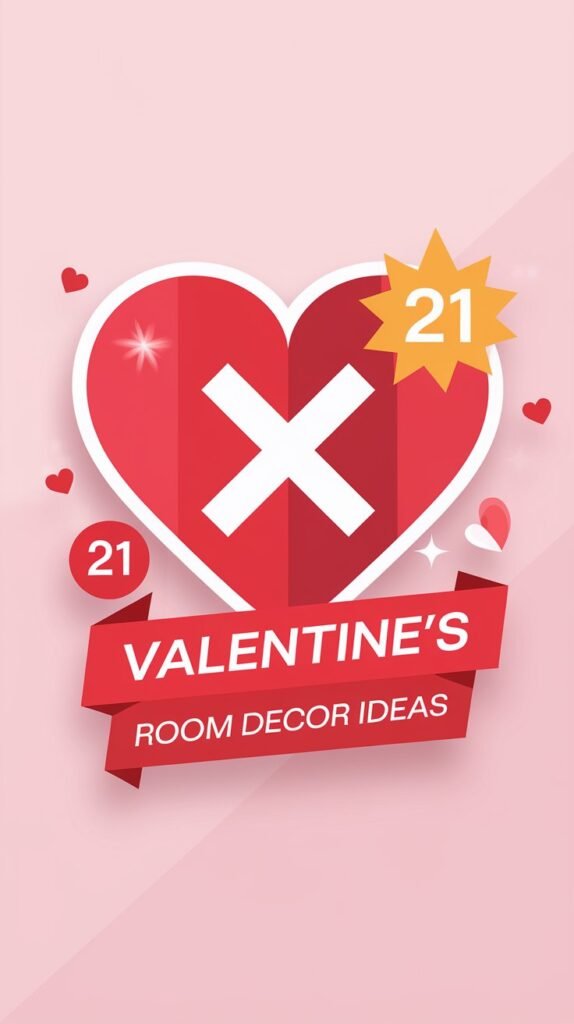 21 Valentine's Room Decor Ideas That'll Ignite Your Romantic Spirit 27
