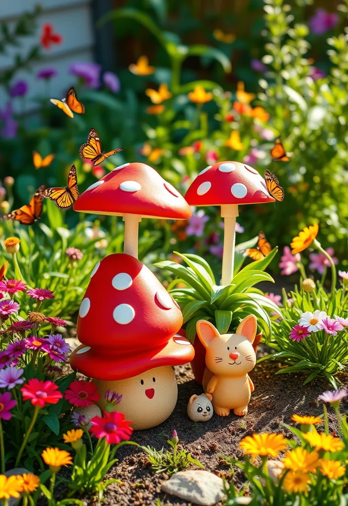 21 Decorative Garden Planters That Will Make Your Neighbors Jealous 4 21 Decorative Garden Planters That Will Make Your Neighbors Jealous (Check Out #12!) - 1. Whimsical Fairy Tale Planters
