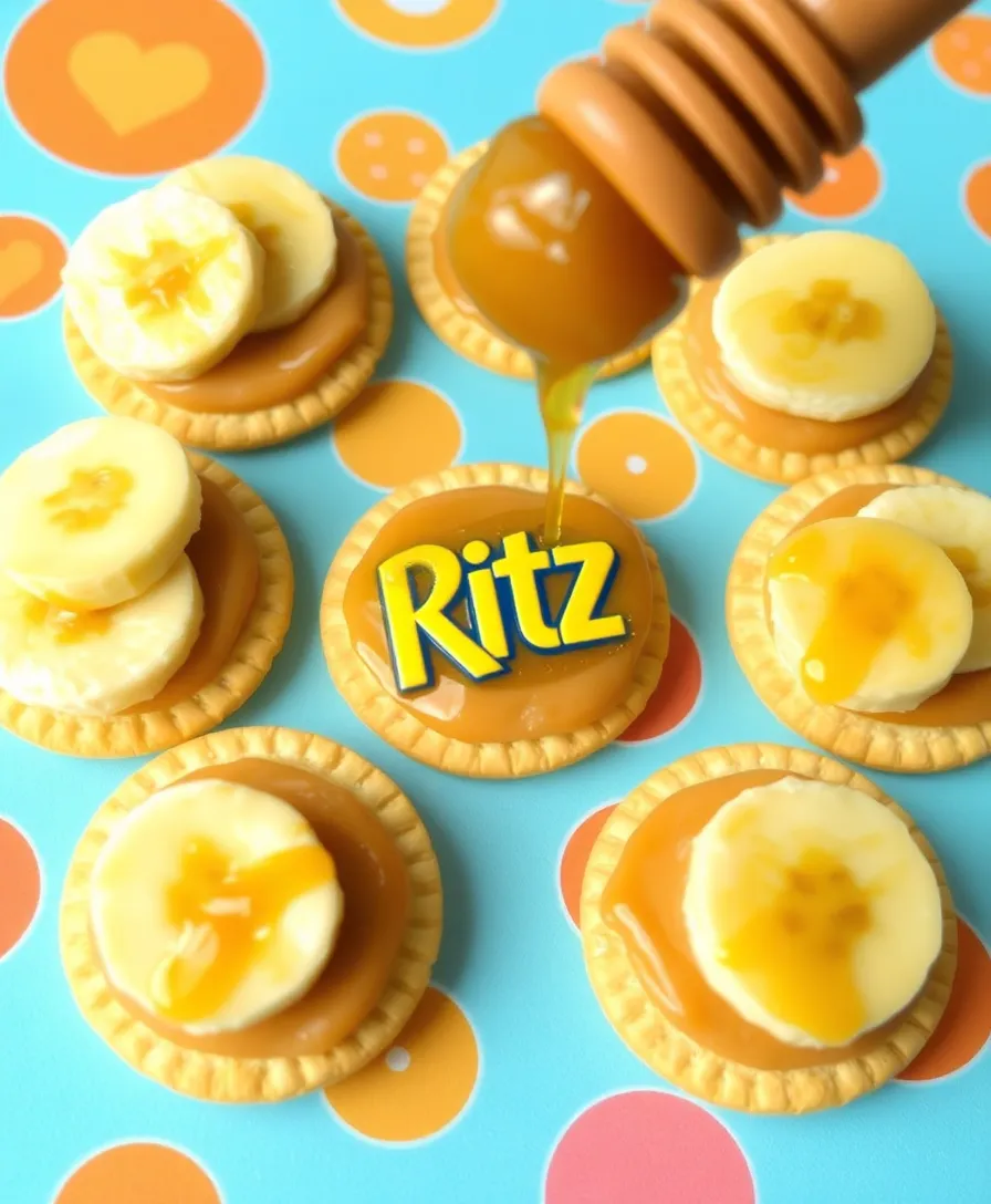 21 Ritz Cracker Snacks You Can’t Resist (Your Guests Will Be Begging for More!) 6 21 Ritz Cracker Snacks You Can’t Resist (Your Guests Will Be Begging for More!) - 3. Peanut Butter and Banana Crunch