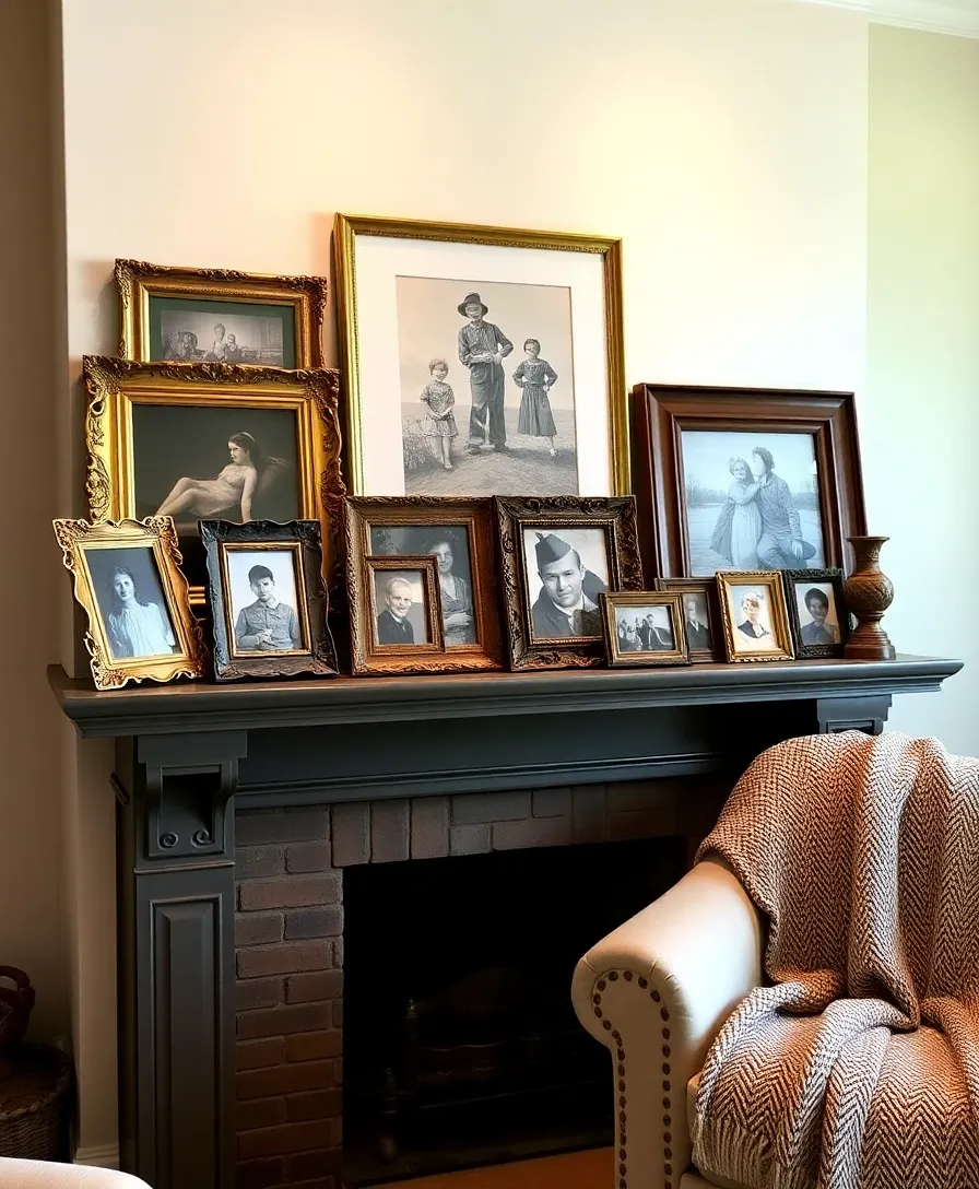 21 Antique Home Decor Ideas That'll Give Your Living Room Timeless Charm 18 21 Antique Home Decor Ideas That'll Give Your Living Room Timeless Charm (You Won't Believe #10!) - 14. Antique Picture Frames