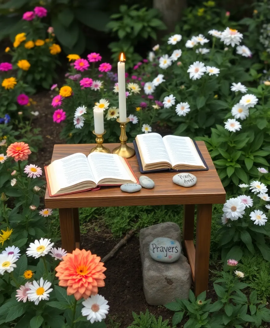 21 Inspiring Christian Easter Aesthetic Ideas That Will Make Your Holiday Truly Meaningful! 11 21 Inspiring Christian Easter Aesthetic Ideas That Will Make Your Holiday Truly Meaningful! - 8. Prayer Stations